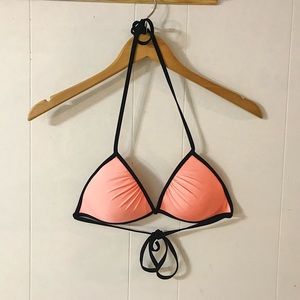 Coral Swim Top